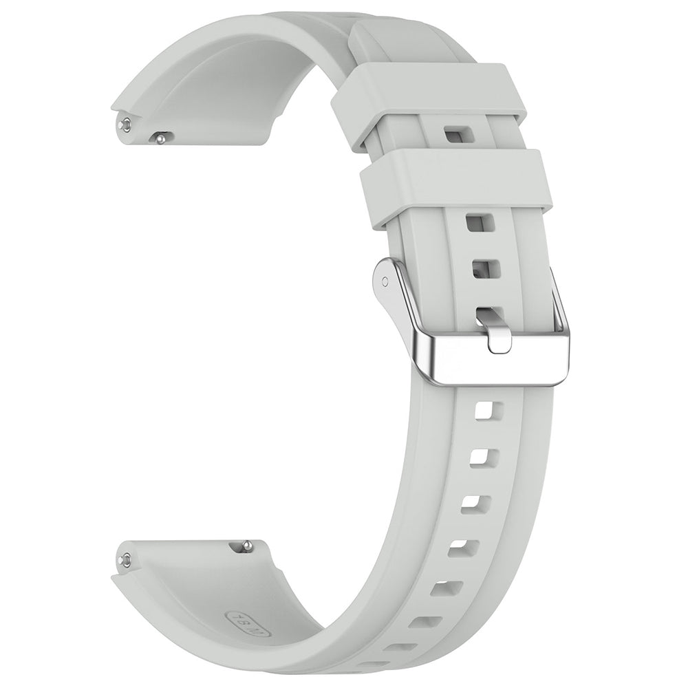 Techsuit W075 szíj Huawei Watch / Garmin Watch sorozathoz, 18mm, Szürke