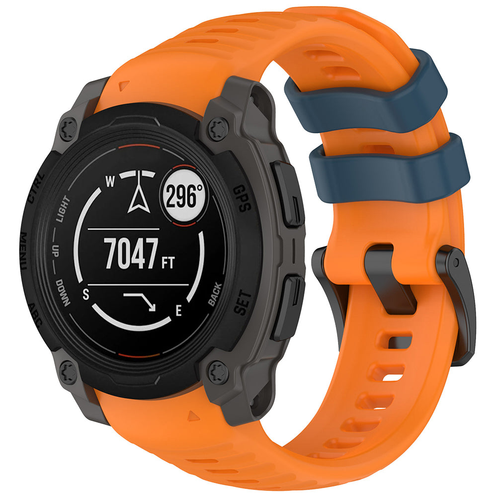 Techsuit W076 szíj Garmin Instinct E 45mm-hez, Narancssárga