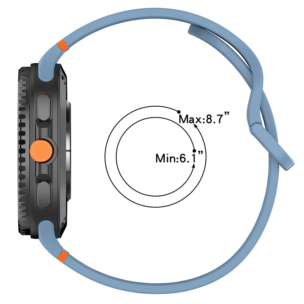 Techsuit W079 szíj a Samsung Galaxy Watch8 / Watch8 Classic sorozathoz, Narancssárga