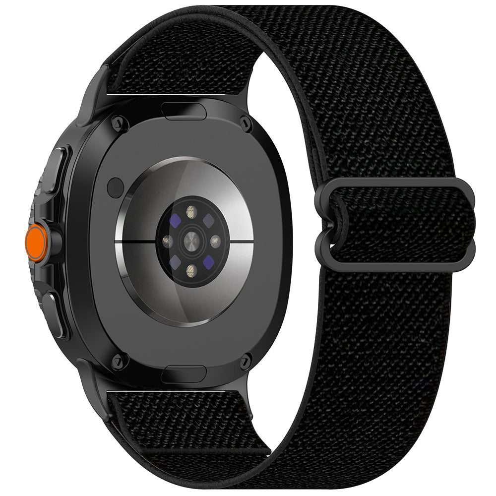 Techsuit W080 szíj Samsung Galaxy Watch8 / Watch8 Classic sorozathoz, Fekete