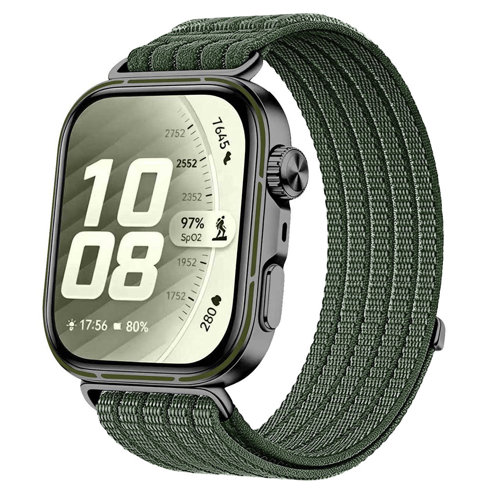 Techsuit W085 szíj Huawei Watch Fit 5-höz, sötétzöld