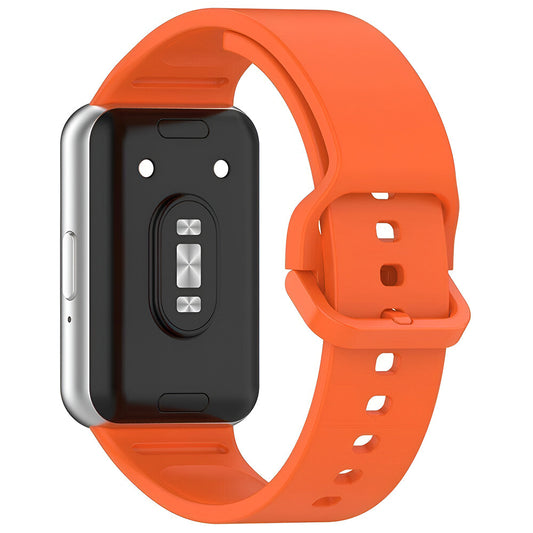 Techsuit W086 szíj Samsung Galaxy Fit3 R39M-hez, narancssárga