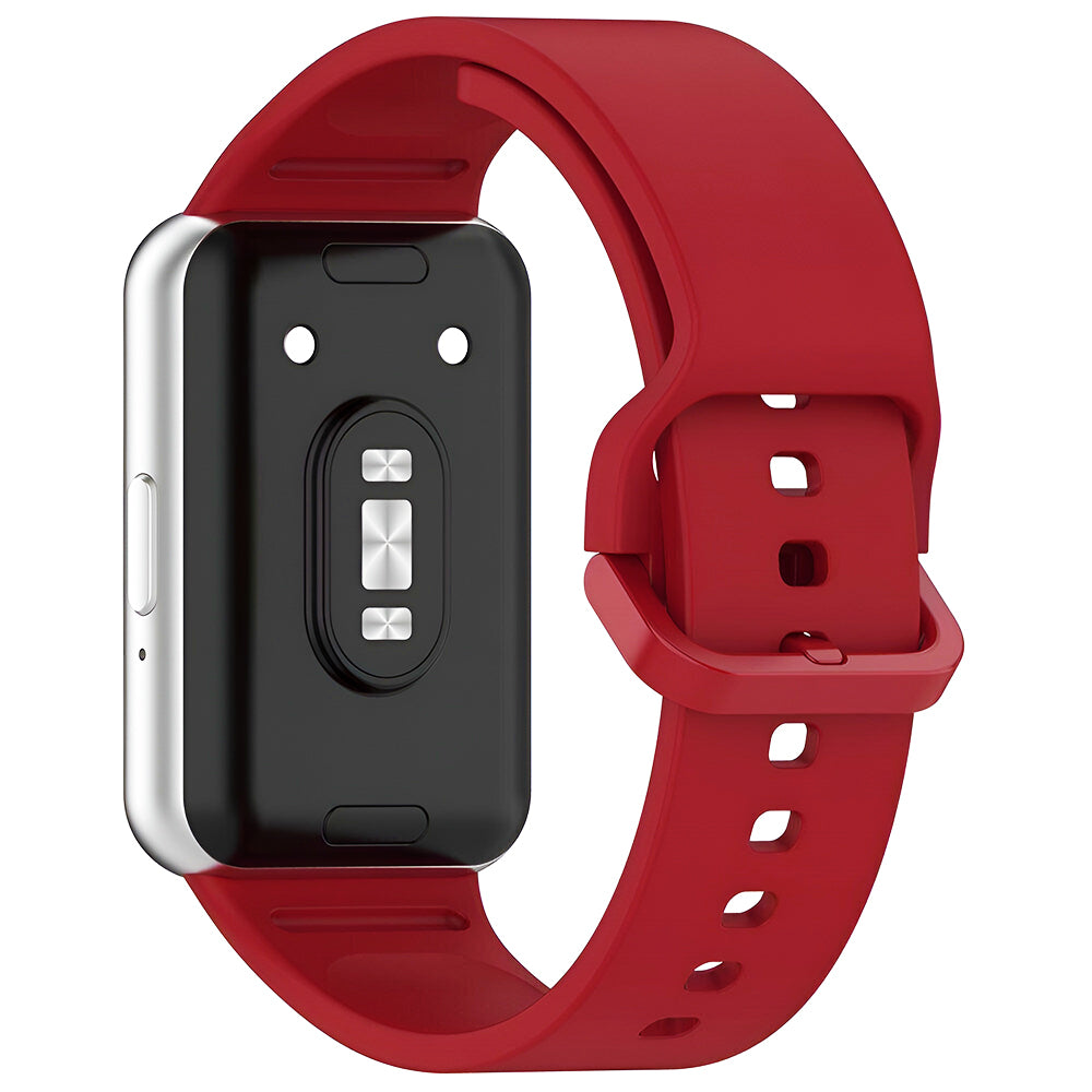 Techsuit W086 szíj Samsung Galaxy Fit3 R39M-hez, piros