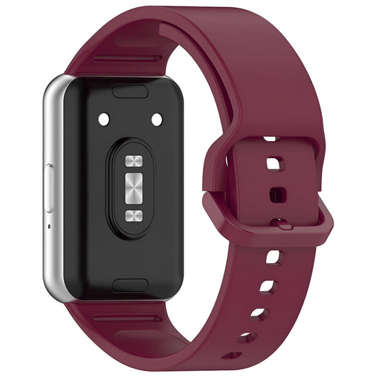 Techsuit W086 szíj Samsung Galaxy Fit3 R39M-hez, bordó