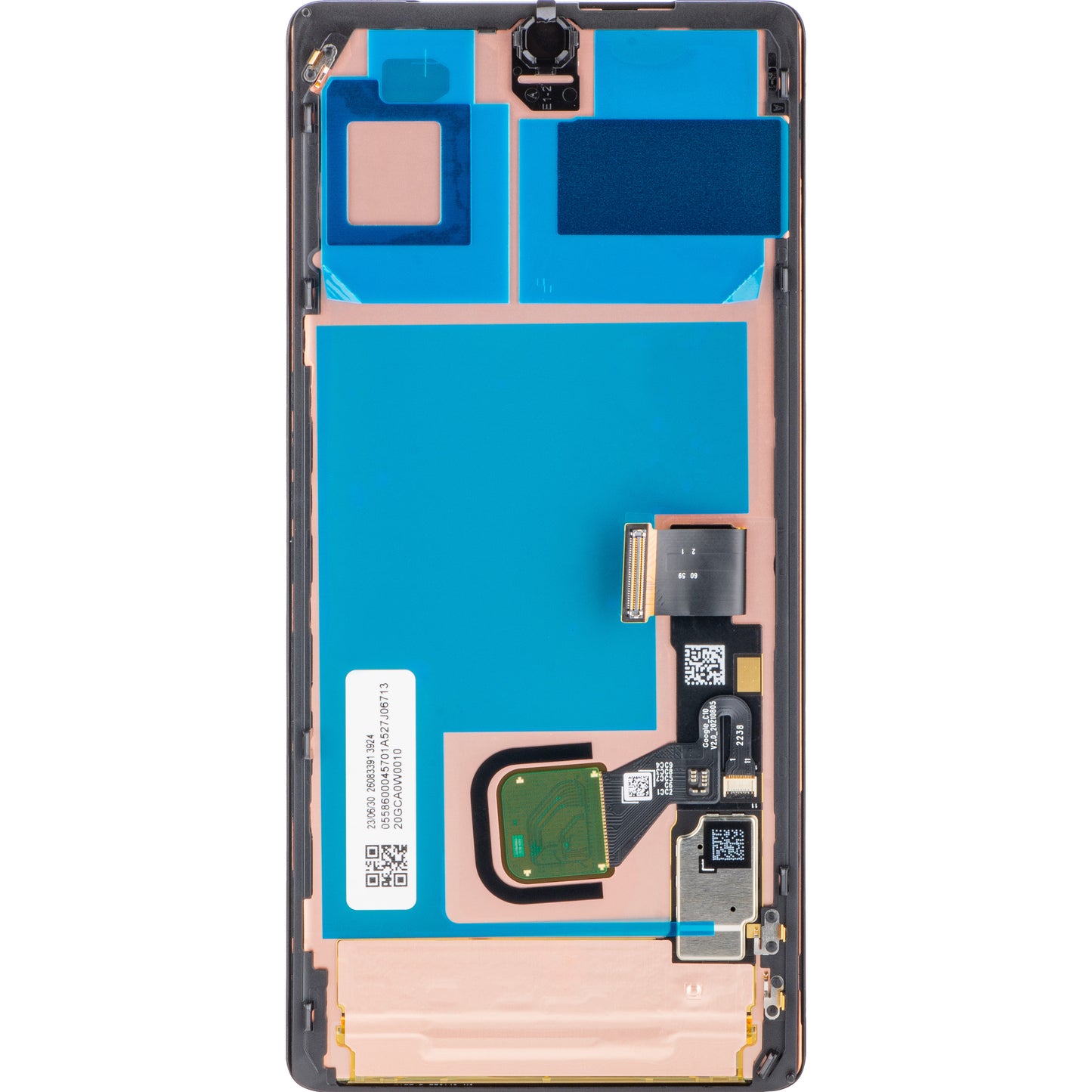 Google Pixel 7 Pro érintőképernyős kijelző, szervizcsomag G949-00290-01