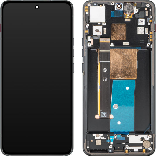Motorola ThinkPhone érintőképernyős kijelző kerettel, szénfekete, szervizcsomag 5D68C22243
