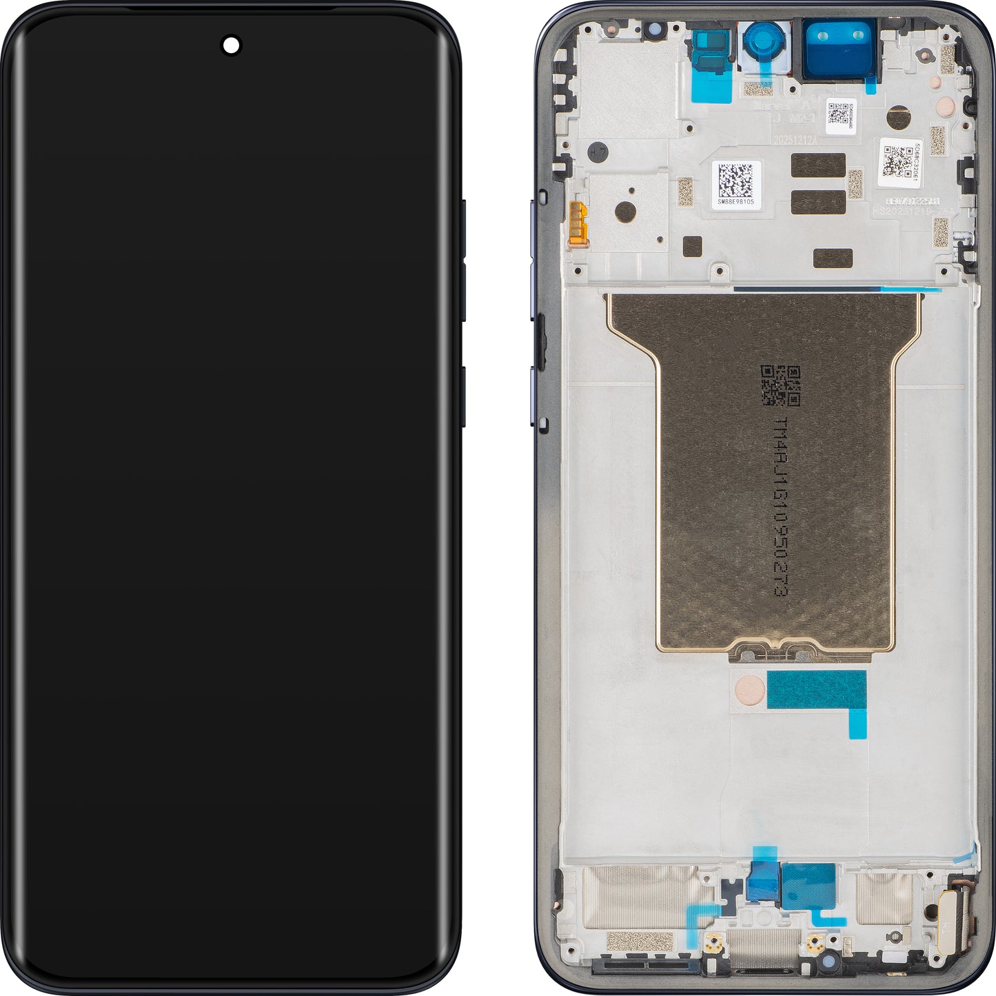 Motorola Edge 70 Fusion érintőképernyős kijelző, kerettel, tengerészkék (Pantone Silhouette), Service Pack 5D68C32061