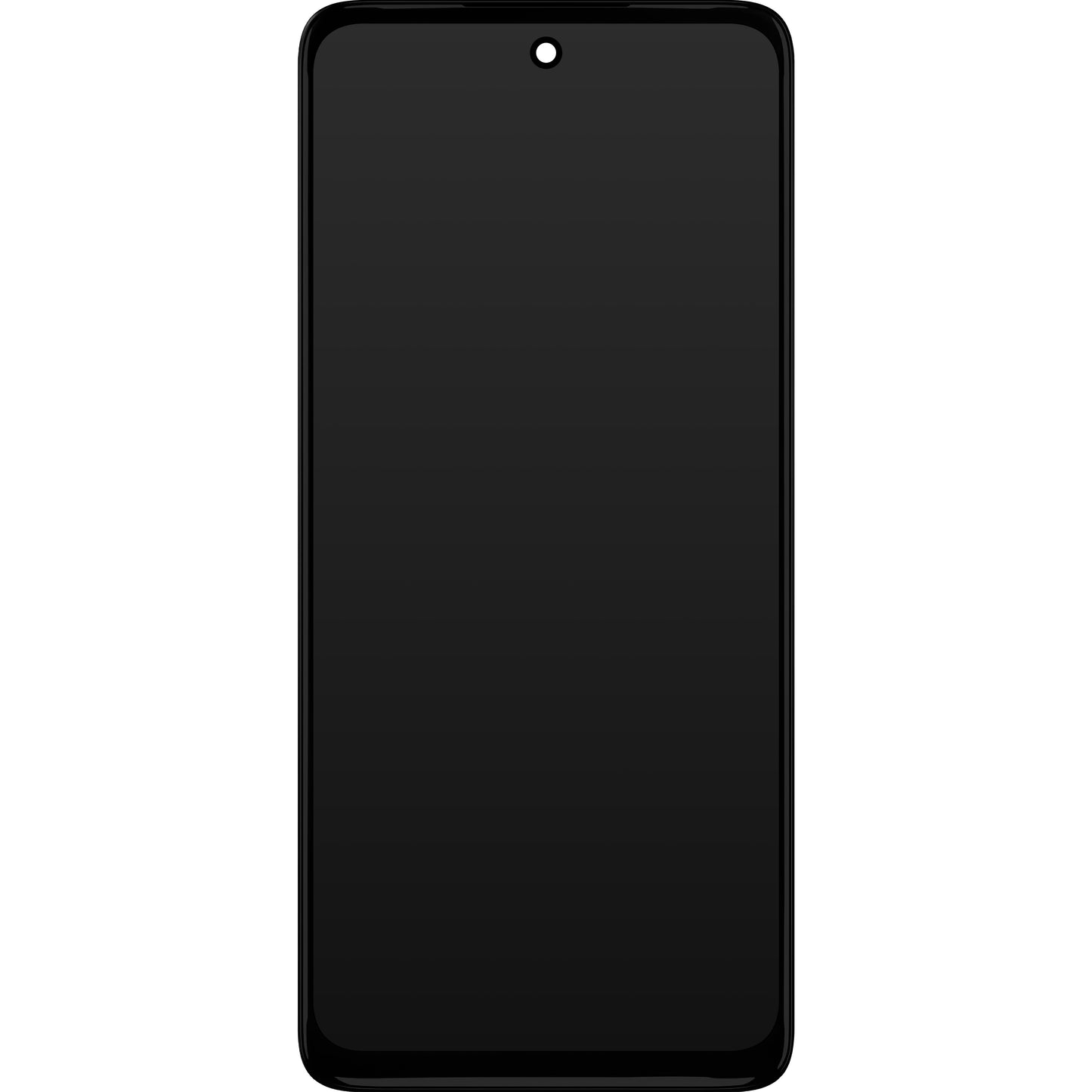 Motorola Moto Moto Moto G62 5G érintőképernyős kijelző, kerettel, fekete, szervizcsomag 5D68C20934