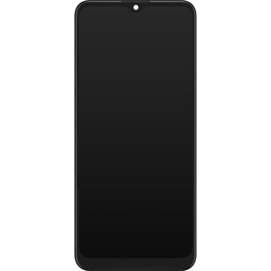 Motorola Moto G9 Play érintőképernyős kijelző, kerettel, fekete, szervizcsomag 5D68C17397