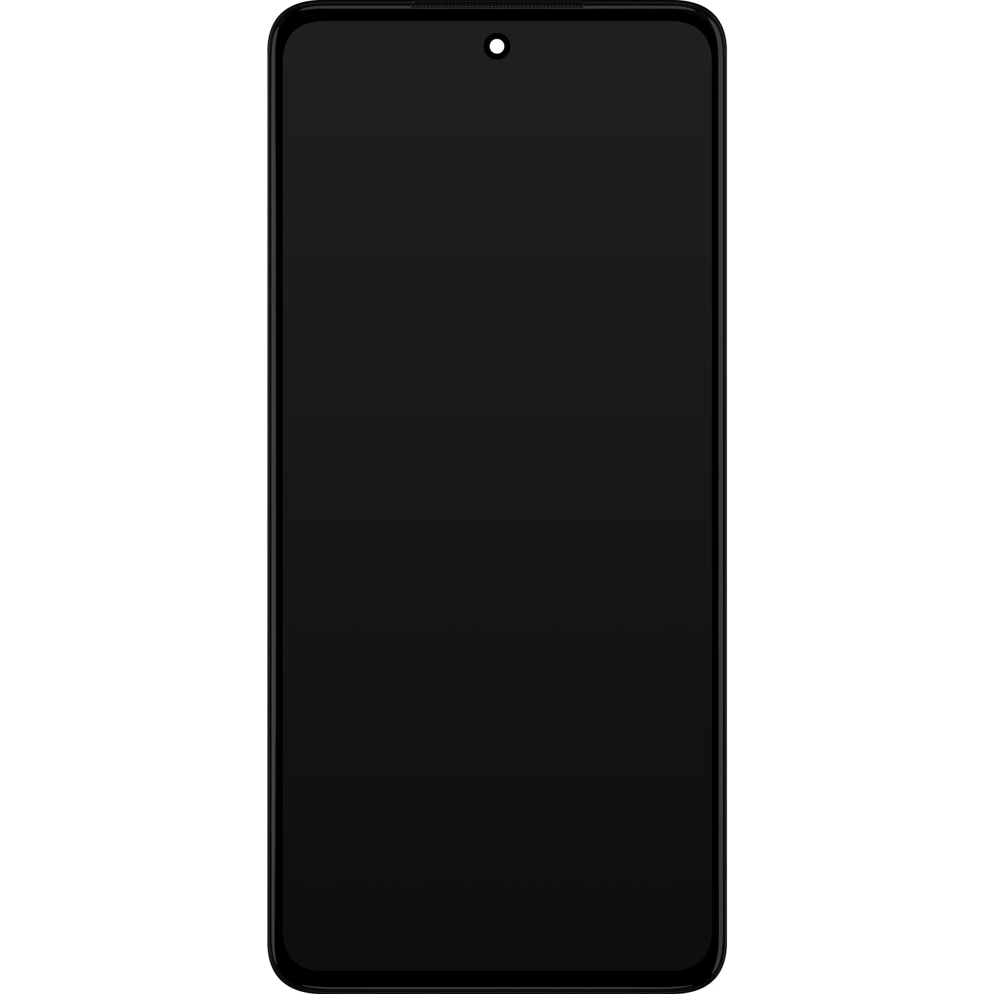 Motorola Moto Moto Moto G52 érintőképernyős kijelző, kerettel, fekete, szervizcsomag 5D68C20495
