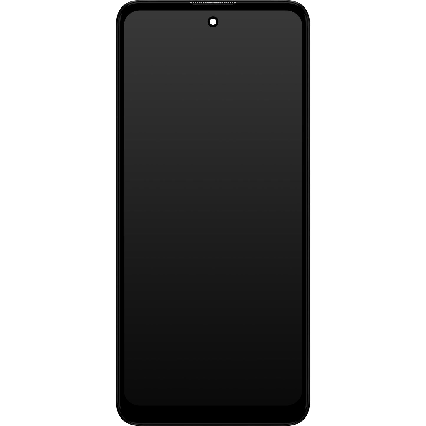 Motorola Moto Moto E40 / E30 érintőképernyős kijelző kerettel, fekete, szervizcsomag 5D68C19697