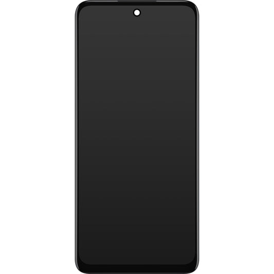 Motorola Moto G73 érintőképernyős kijelző kerettel, fekete, szervizcsomag 5D68C22272