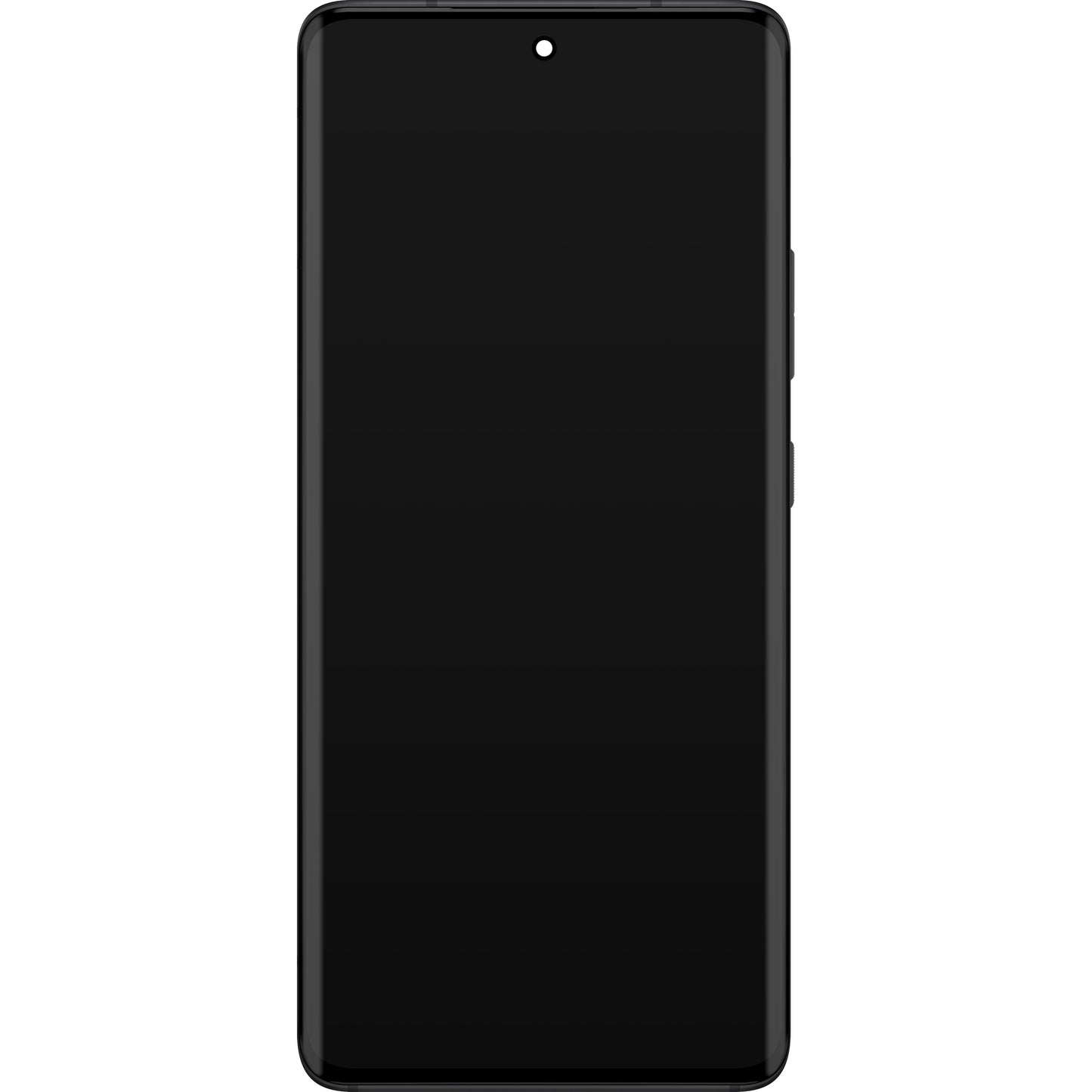 Érintőképernyős kijelző Motorola Edge 30 Fusion, kerettel, fekete (kozmikus szürke), szervizcsomag 5D68C21527
