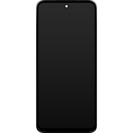 Motorola Moto Moto Moto G53 érintőképernyős kijelző, kerettel, fekete, szervizcsomag 5D68C22150