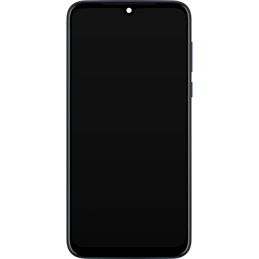Motorola Moto G8 Plus érintőképernyős kijelző kerettel, sötétkék, szervizcsomag 5D68C15528