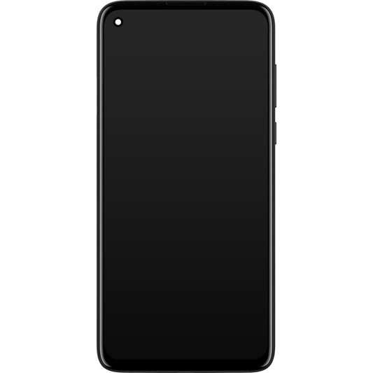 Motorola Moto G8 Power érintőképernyős kijelző, kerettel, füstfekete, szervizcsomag 5D68C16142