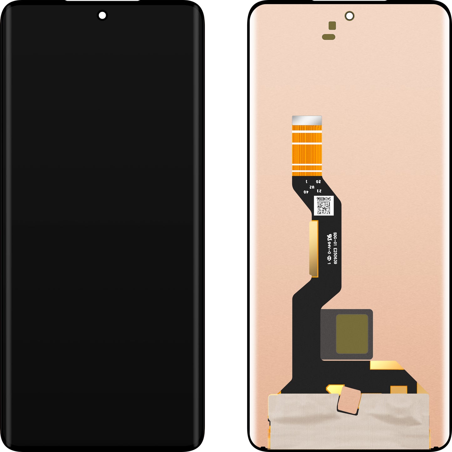 MP érintőképernyős kijelző kompatibilis a Motorola Edge 50 Ultra készülékkel