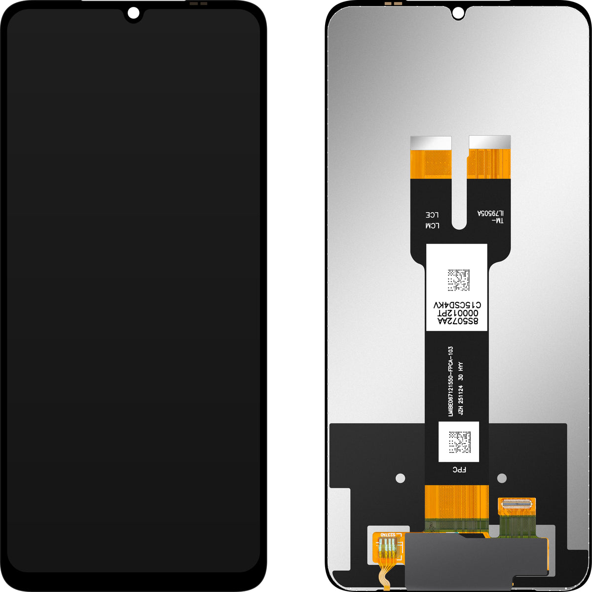 MP érintőképernyős kijelző, kompatibilis a Samsung Galaxy A07 5G A076 készülékkel