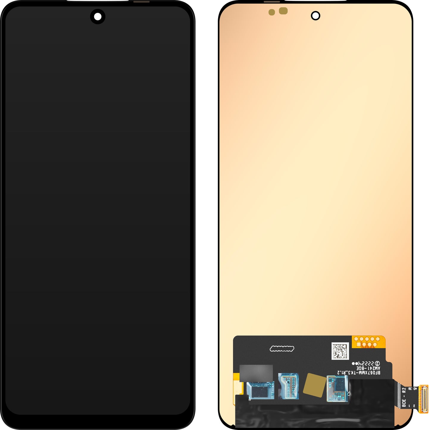 MP érintőképernyős kijelző kompatibilis OnePlus 10R / 10T készülékekkel, OLED verzió