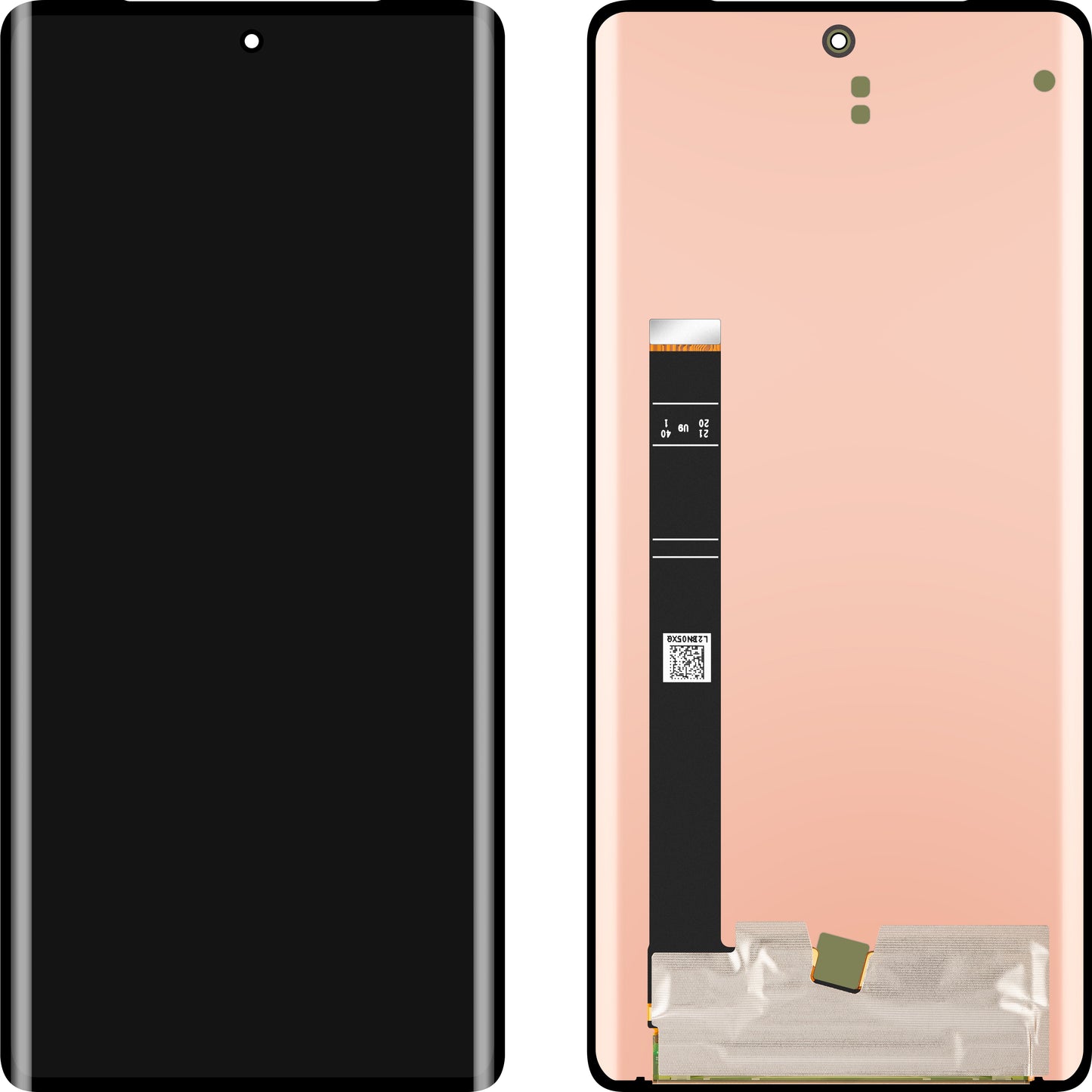 MP érintőképernyős kijelző kompatibilis a Motorola Edge 40 Pro-val, OLED verzió