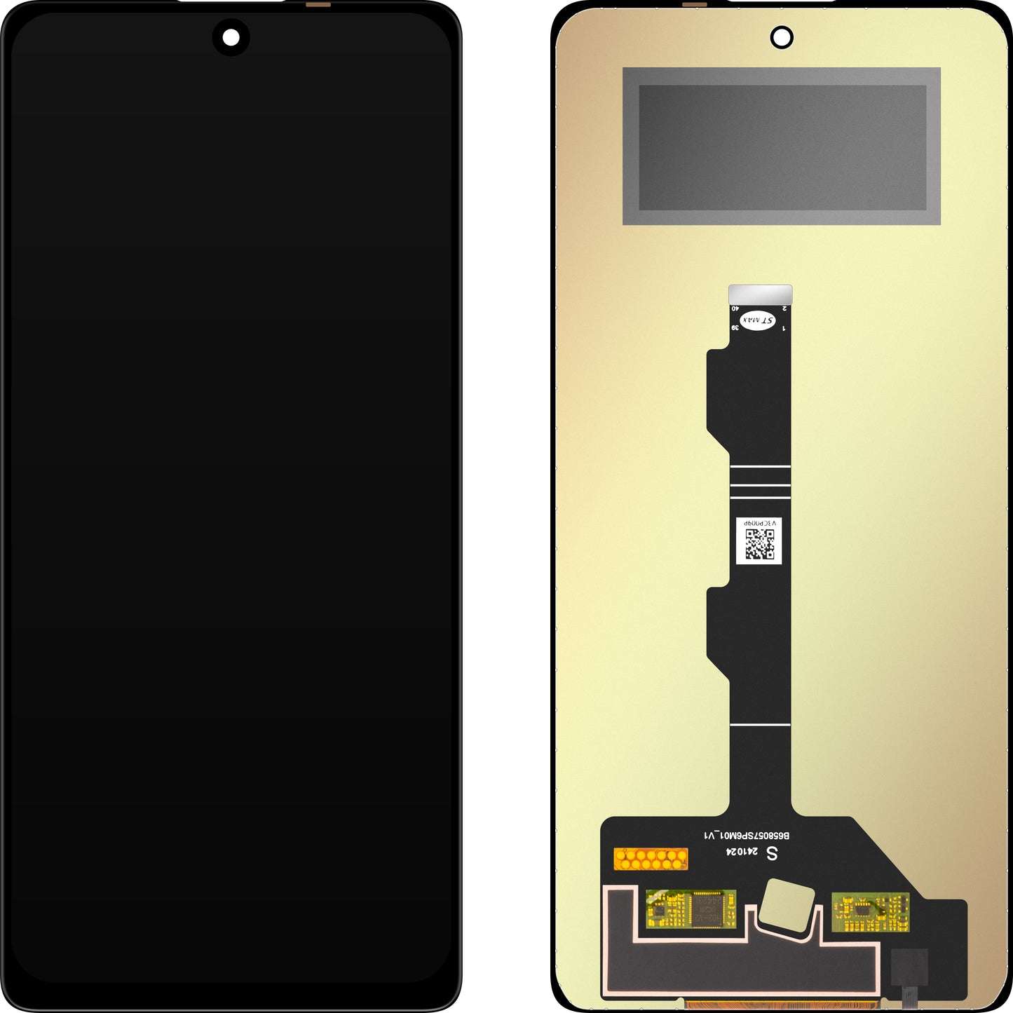 MP érintőképernyős kijelző kompatibilis a Xiaomi Redmi Note 13 Pro 4G-vel