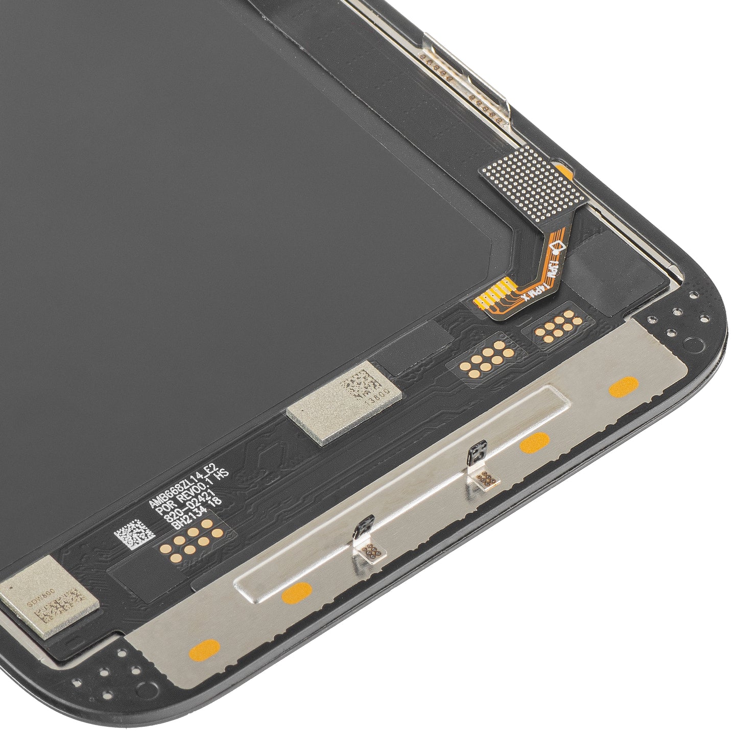 MP Touchscreen Display compatible with Apple iPhone 14 Pro Max, with Frame, Soft OLED IC Movable 120Hz FHD Version, Black