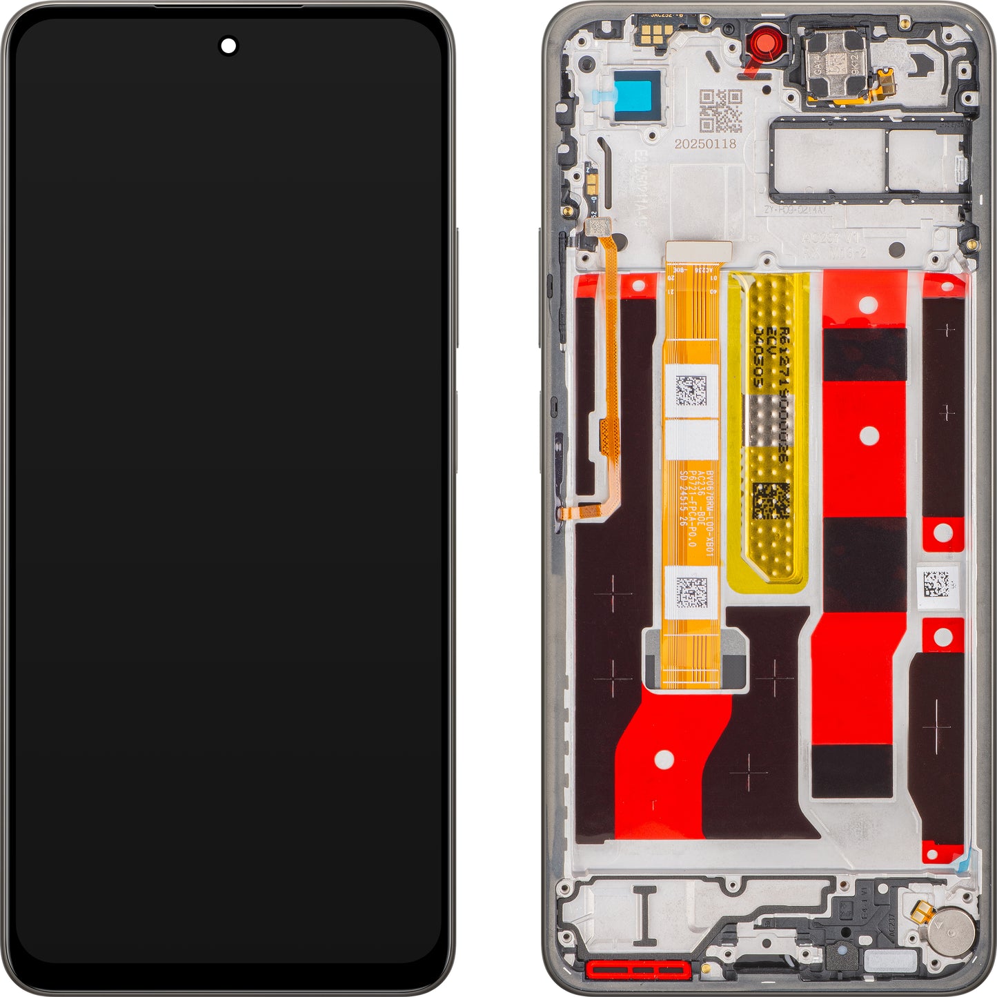 Oppo A5 Pro 4G érintőképernyős kijelző kerettel, Mocha Barna (Mocha Brown), Service Pack 621029000463