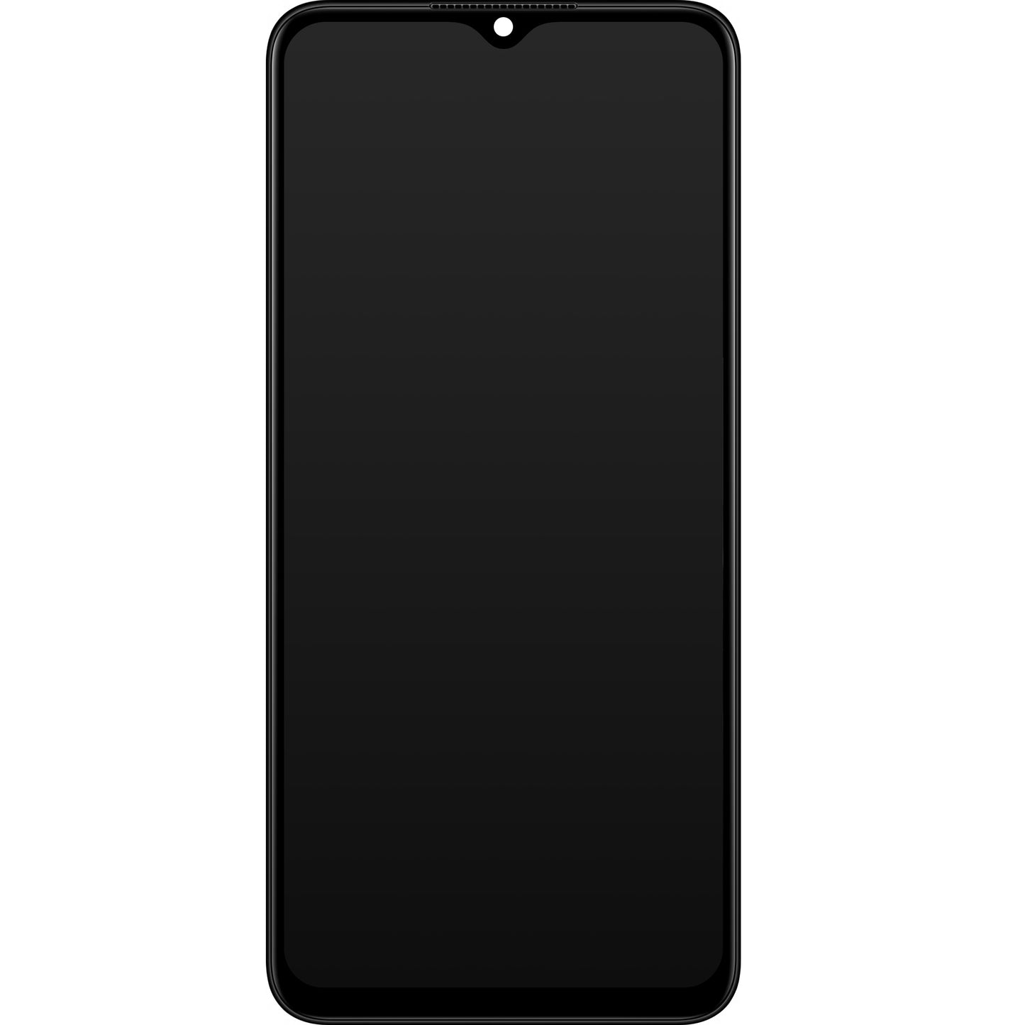 Kijelző érintőképernyővel Oppo A57 5G, kerettel, fekete, szervizcsomag 4130239