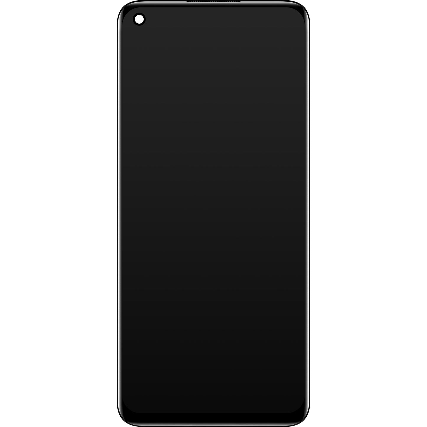 Oppo A96 érintőképernyős kijelző, kerettel, fekete, Service Pack 4130058