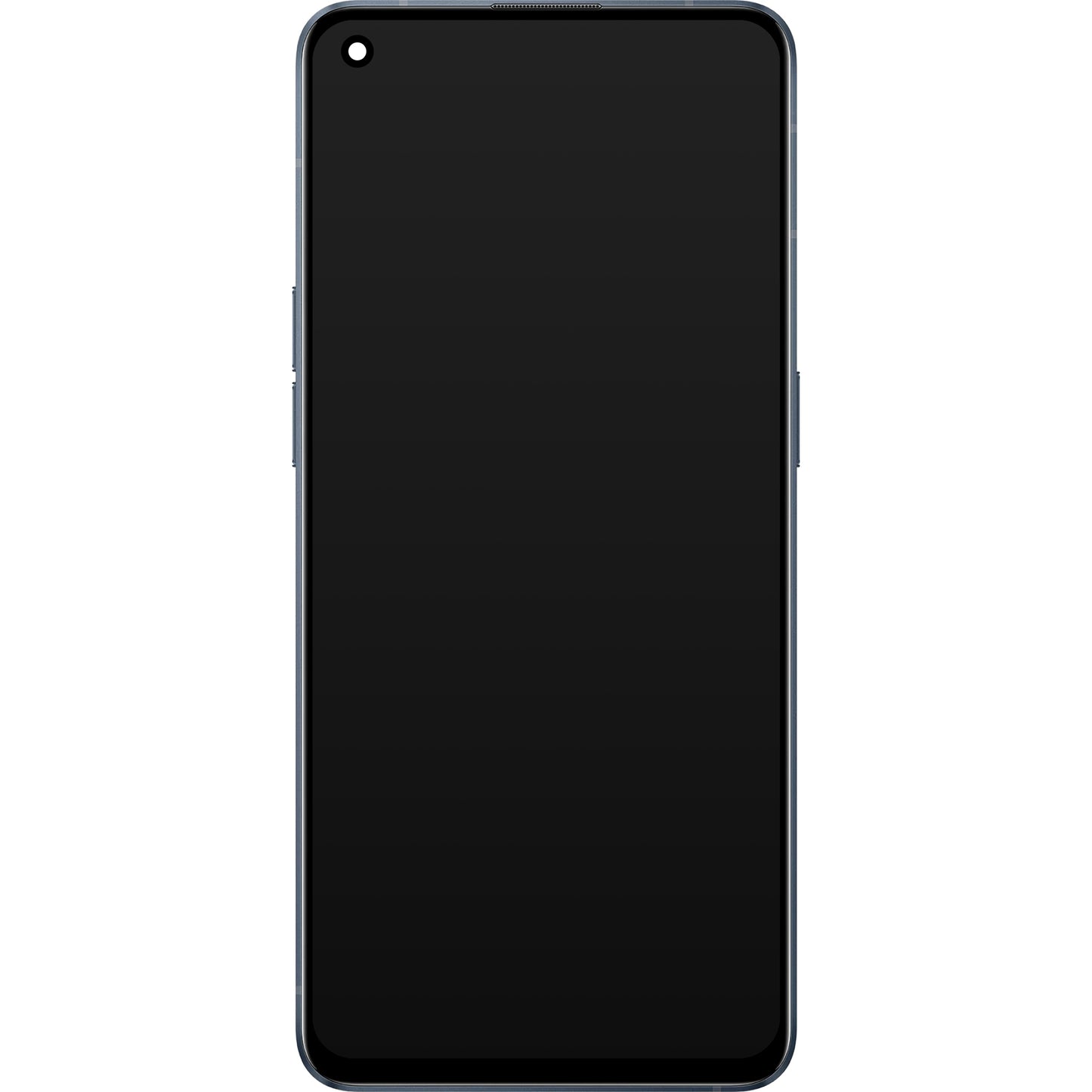 Érintőképernyős kijelző Oppo Reno6 5G, kerettel, fekete (Stellar Black), szervizcsomag 4907749