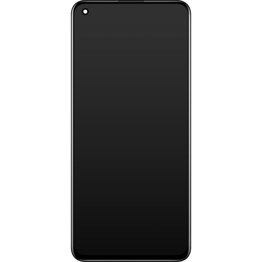 Érintőképernyős kijelző Realme GT Master, kerettel, fekete, szervizcsomag 4908139