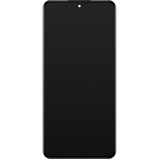 Érintőképernyős kijelző Realme GT Neo 3, kerettel, fekete, szervizcsomag 4130237