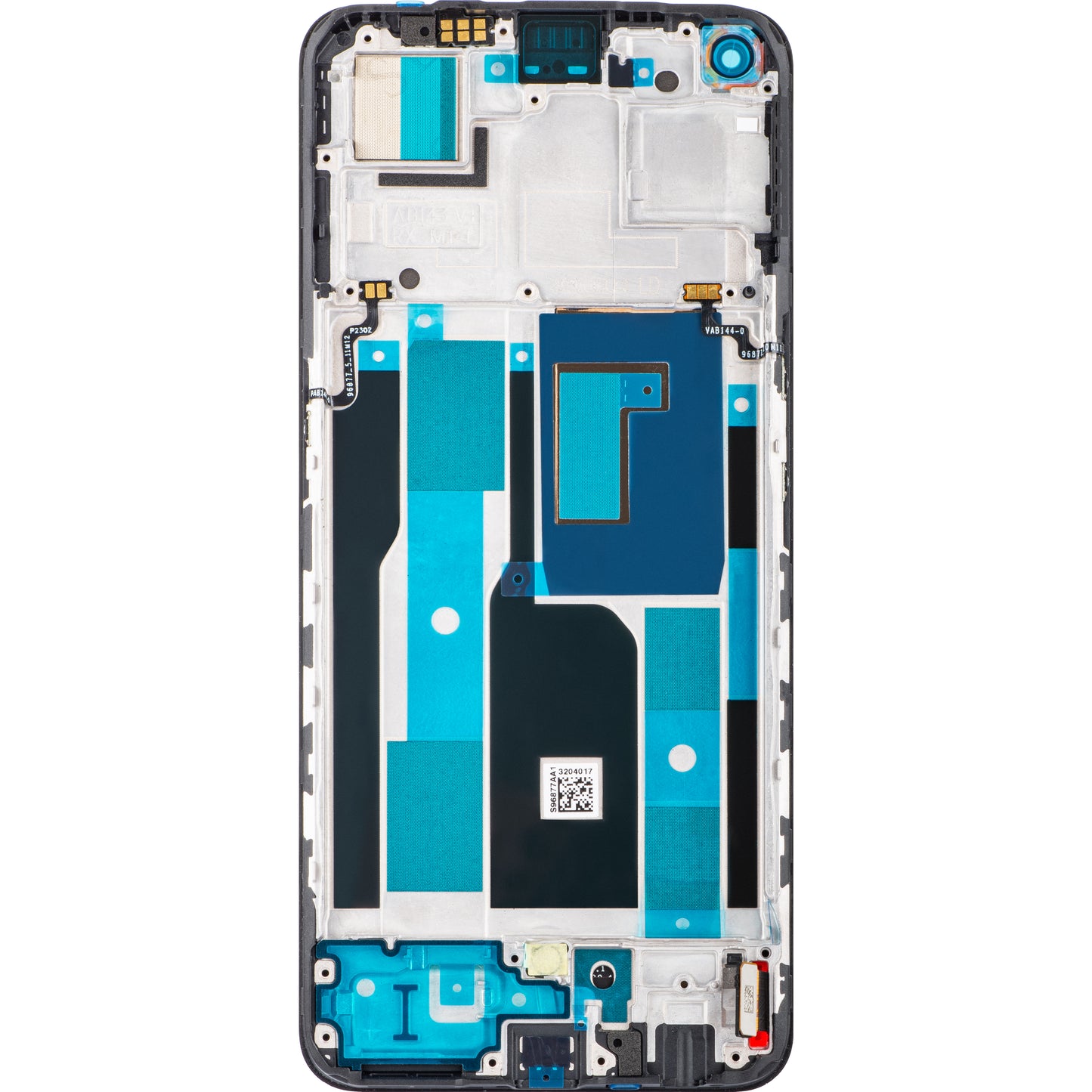 Érintőképernyős kijelző Realme 9 Pro+, kerettel, fekete, szervizcsomag 4909496