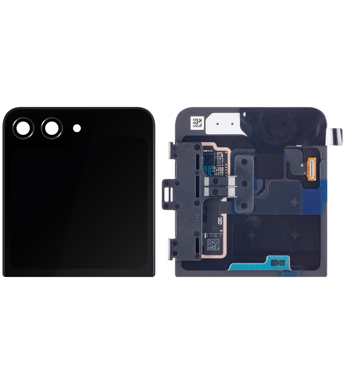 Érintőképernyős kijelző Samsung Galaxy Z Flip5 F731, Sub Outer, szürke (grafit), szervizcsomag GH97-29135A