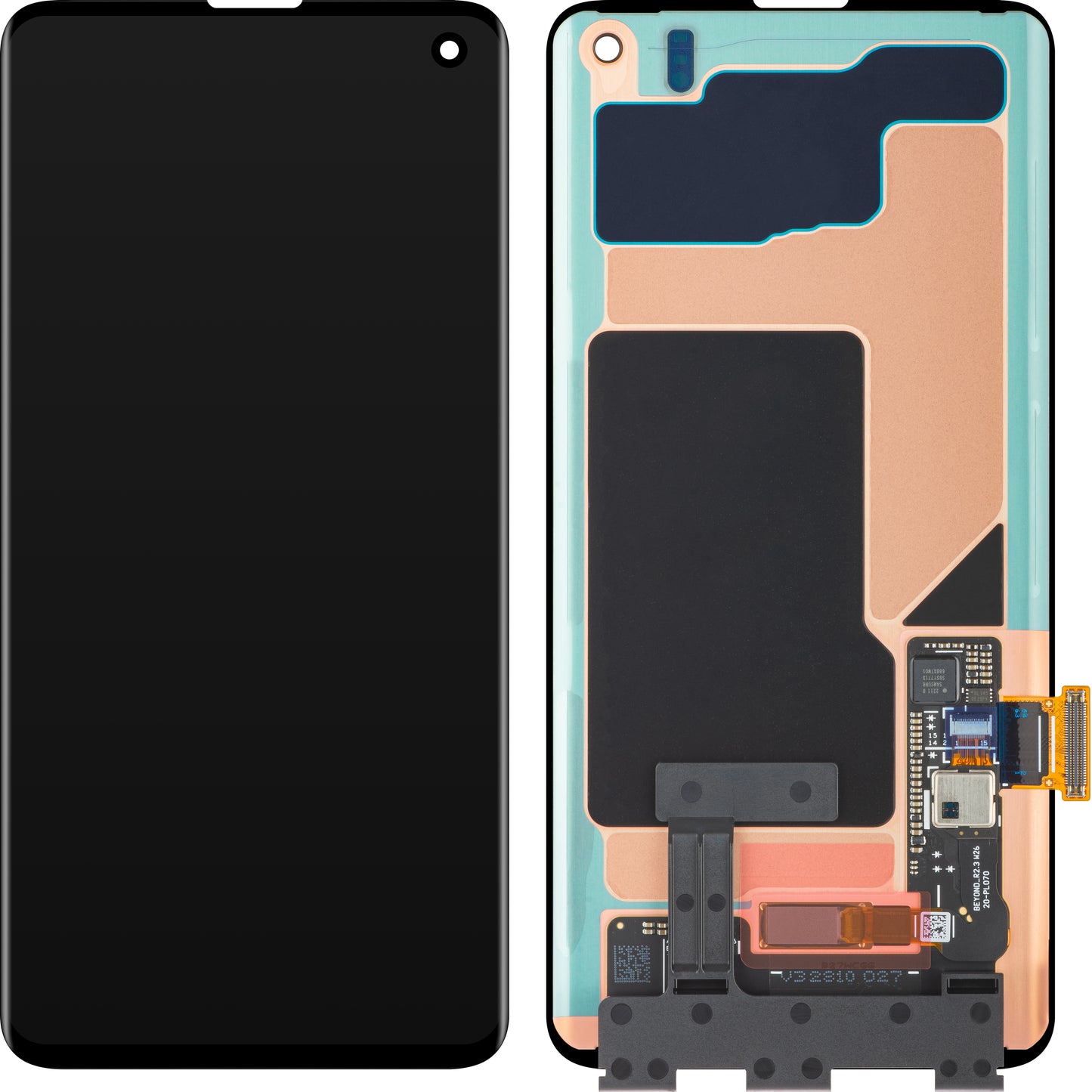 Érintőképernyő kijelző Samsung Galaxy S10 G973, szervizcsomag GH96-1242452A