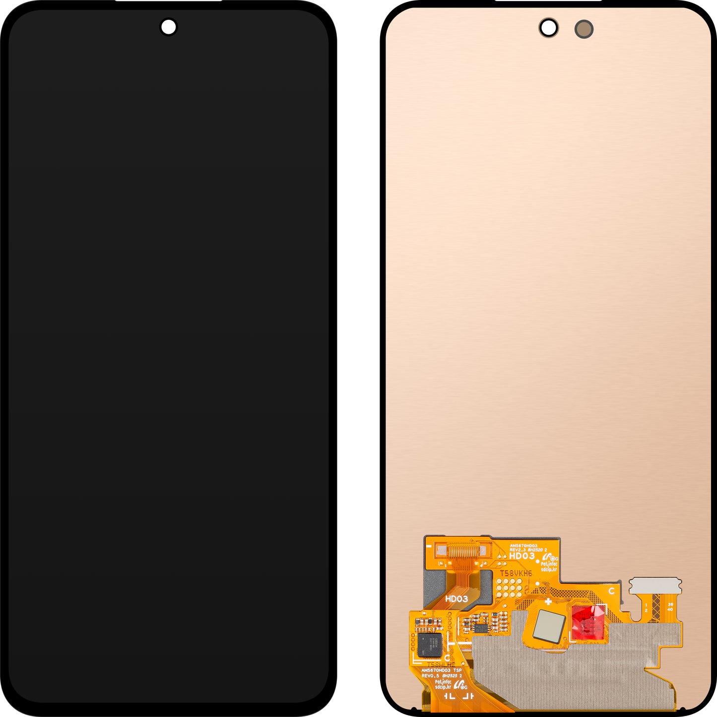 Samsung Galaxy A56 A566 érintőképernyős kijelző, Service Pack GH82-36827A