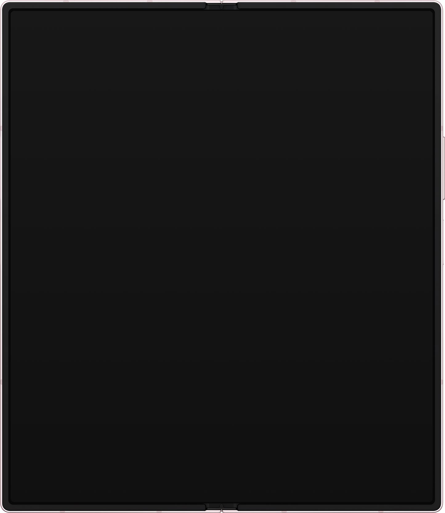 Samsung Galaxy Z Fold6 F956 érintőképernyős kijelző, kerettel, belső aljjal, rózsaszín, Service Pack GH82-35042B