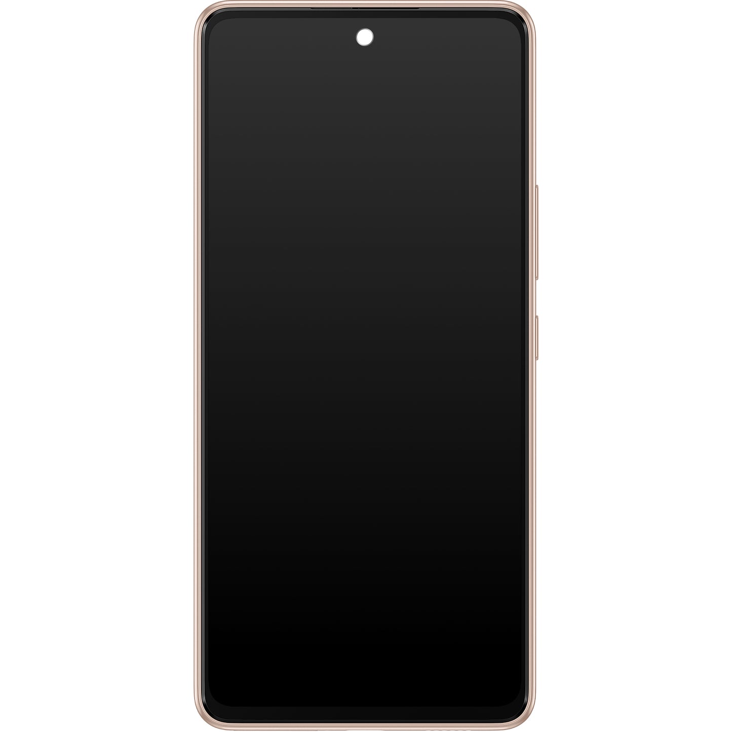 Samsung Galaxy A53 5G A536 érintőképernyős kijelző Samsung Galaxy A53 5G A536, kerettel, narancssárga (barack), szervizcsomag GH82-28024D