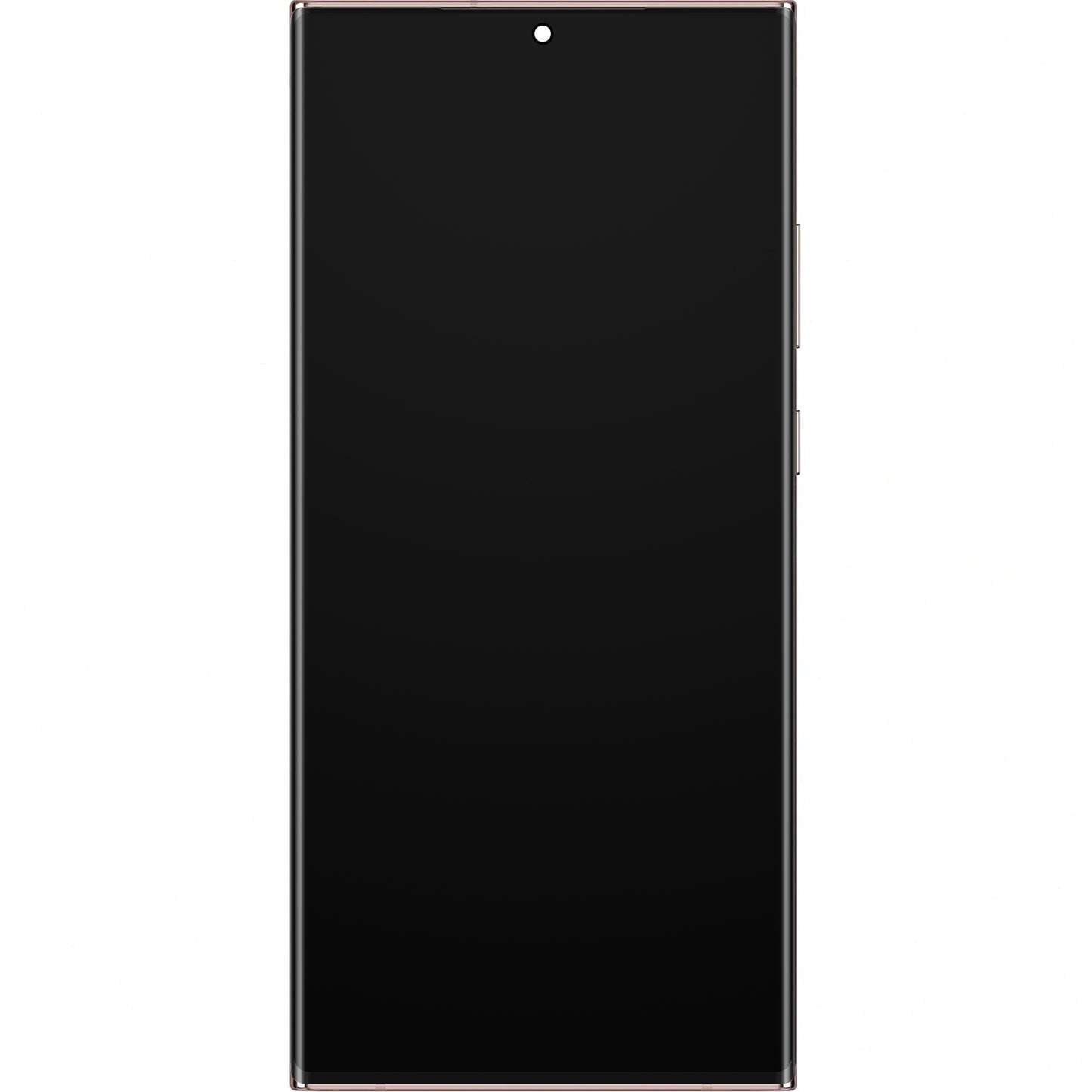 Samsung Galaxy Galaxy Note 20 Ultra 5G N986 / Note 20 Ultra N985 érintőképernyős kijelző kerettel, misztikus bronz, szervizcsomag GH82-31453D