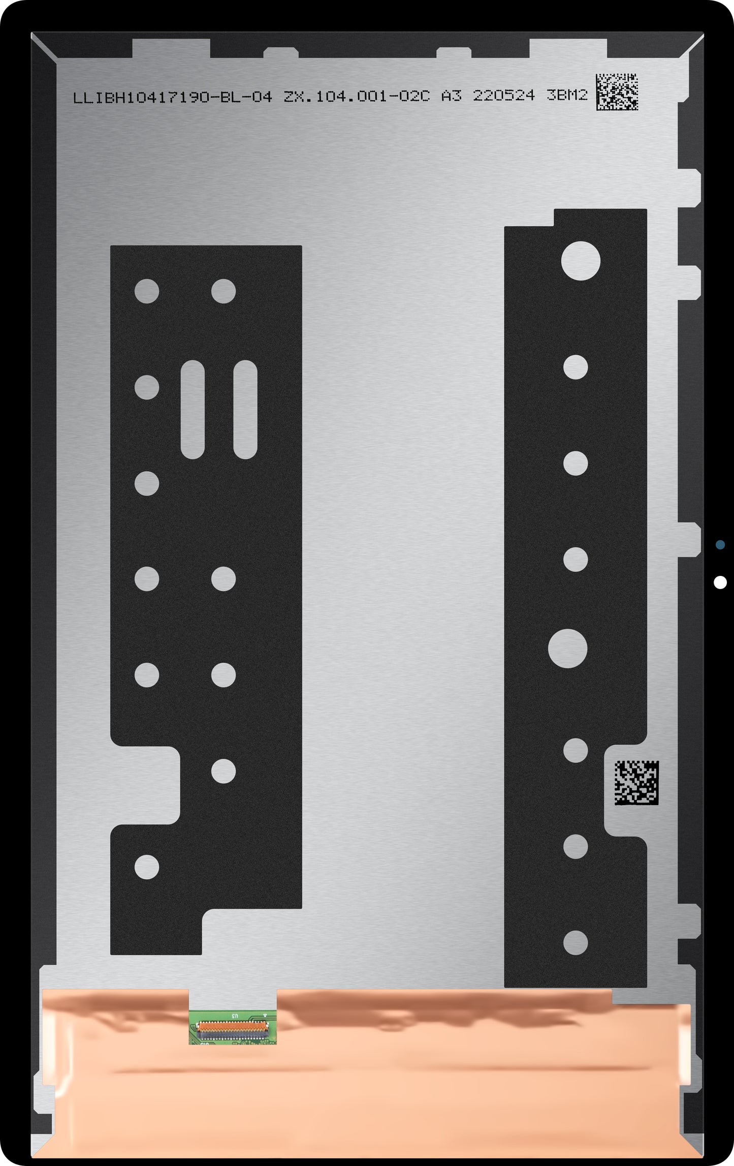 Samsung Galaxy Tab A7 10.4 (2022) érintőképernyős kijelző, Service Pack GH81-22396A