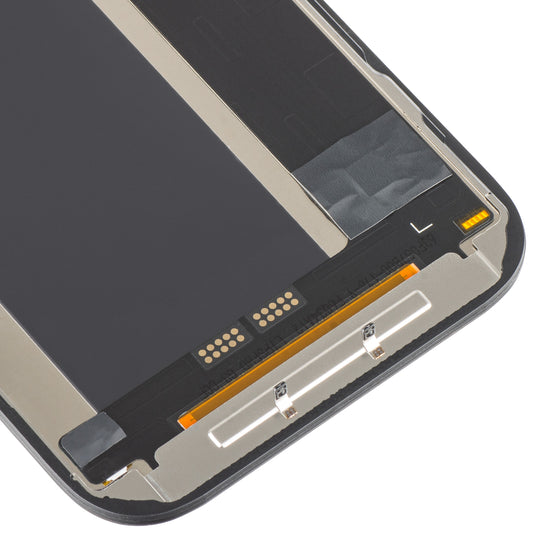 ZY érintőképernyős kijelző Apple iPhone 17 Pro-hoz, kerettel, mozgatható IC In-Cell LCD verzió, fekete