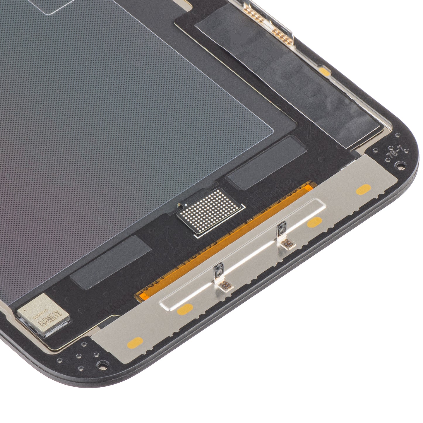 ZY érintőképernyős kijelző Apple iPhone 14 Pro Max-hoz, kerettel, LCD In-Cell IC mozgatható verzió, fekete