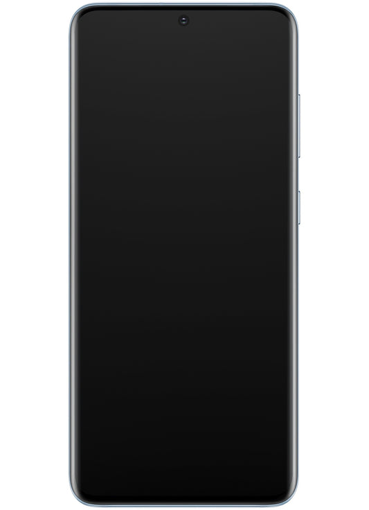 Samsung Galaxy S20 5G G981 / S20 G980 kijelző érintőképernyővel, kerettel, kék, Service Pack GH82-22131D