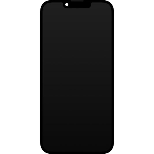 Érintőképernyő JK Apple iPhone 13-hoz, kerettel, In-Cell LCD verzió, fekete
