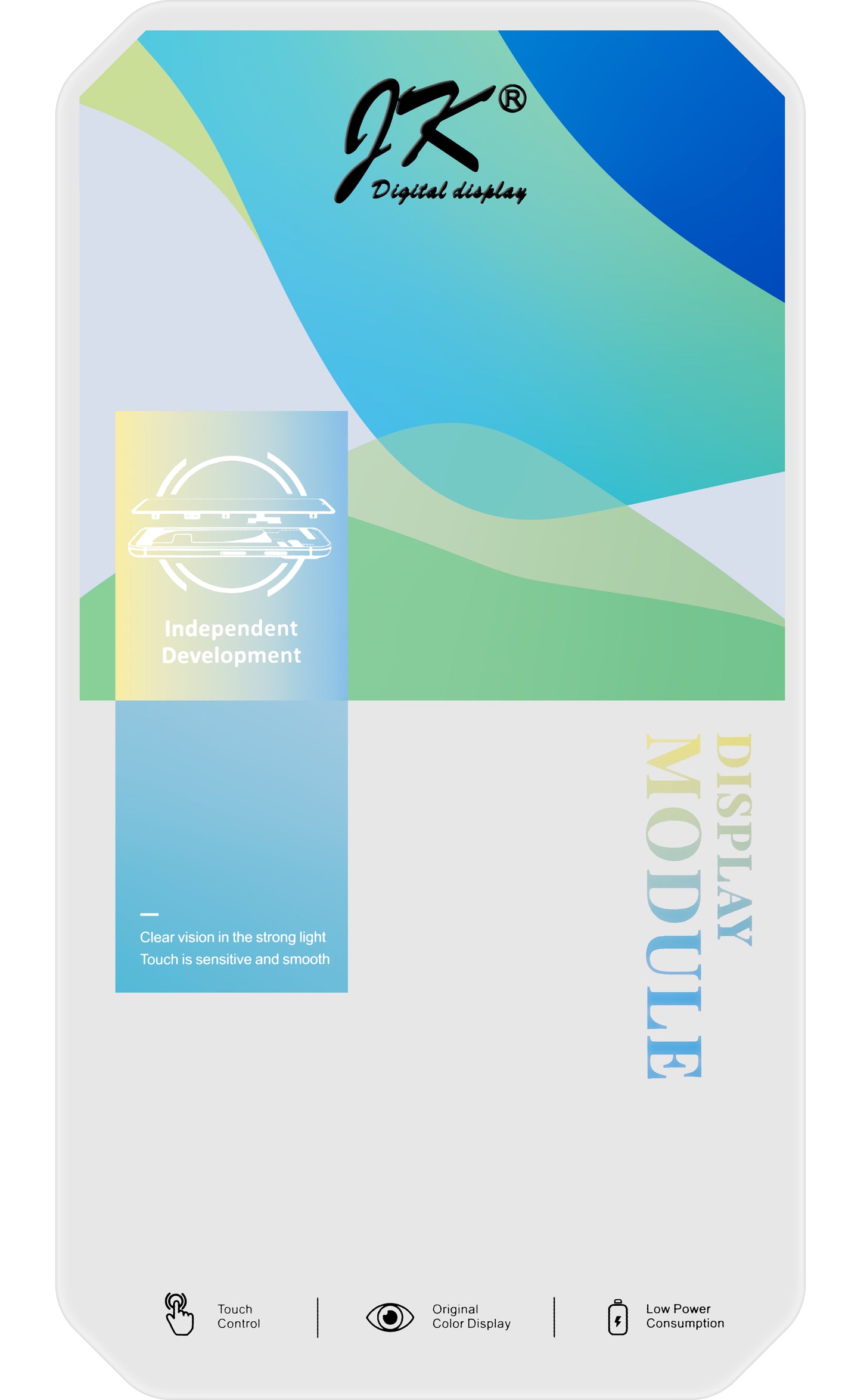 JK érintőképernyő kijelző Apple iPhone 12 Pro Max készülékhez, kerettel, cellába épített LCD verzió, fekete