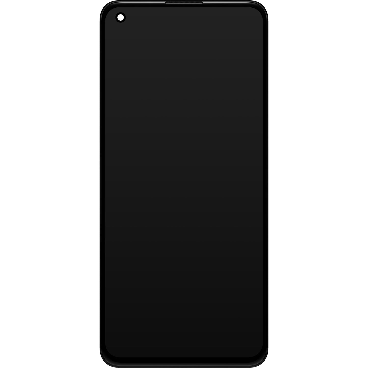 Oppo K9 / Find X3 Lite / Reno5 5G érintőképernyős kijelző kerettel, fekete, szervizcsomag 4905997