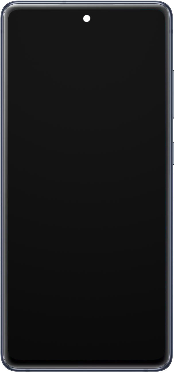 Érintőképernyős kijelző Samsung Galaxy S20 FE G780, kerettel, tengerészkék, szervizcsomag GH82-24220A