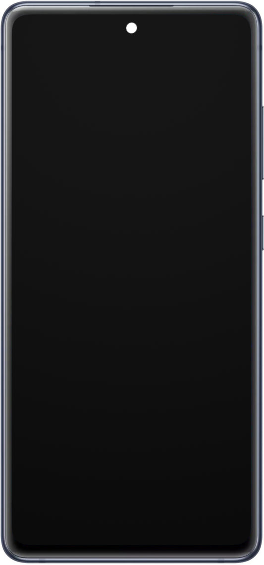 Érintőképernyős kijelző Samsung Galaxy S20 FE G780, kerettel, tengerészkék, szervizcsomag GH82-24220A