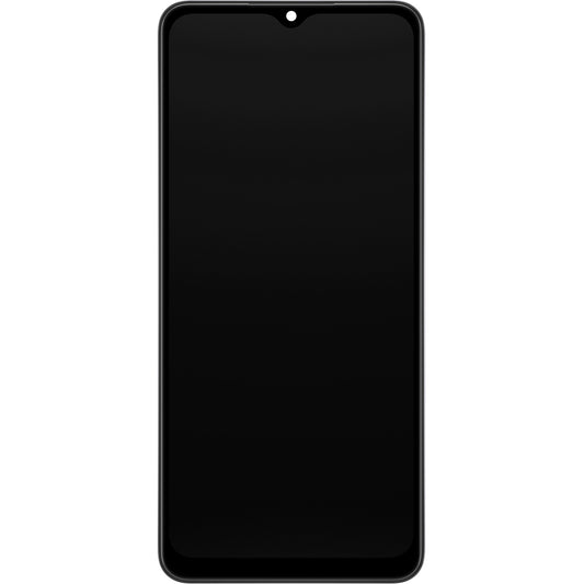 Samsung Galaxy Galaxy A32 5G A326 érintőképernyős kijelző kerettel, fekete, szervizcsomag GH82-25121A