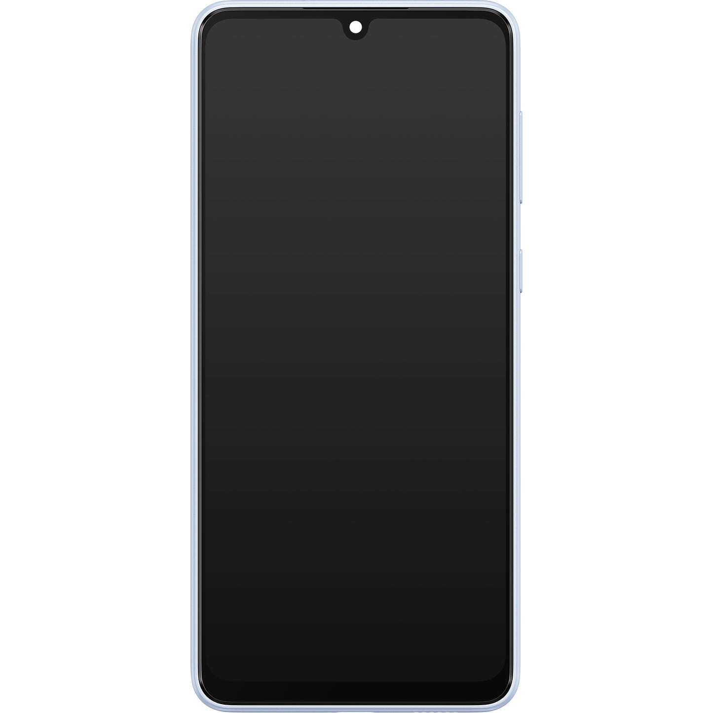 Samsung Galaxy Galaxy A33 5G A336 érintőképernyős kijelző kerettel, kék, szervizcsomag GH82-28143C